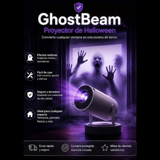 GhostBeam™ — Proyector de Halloween