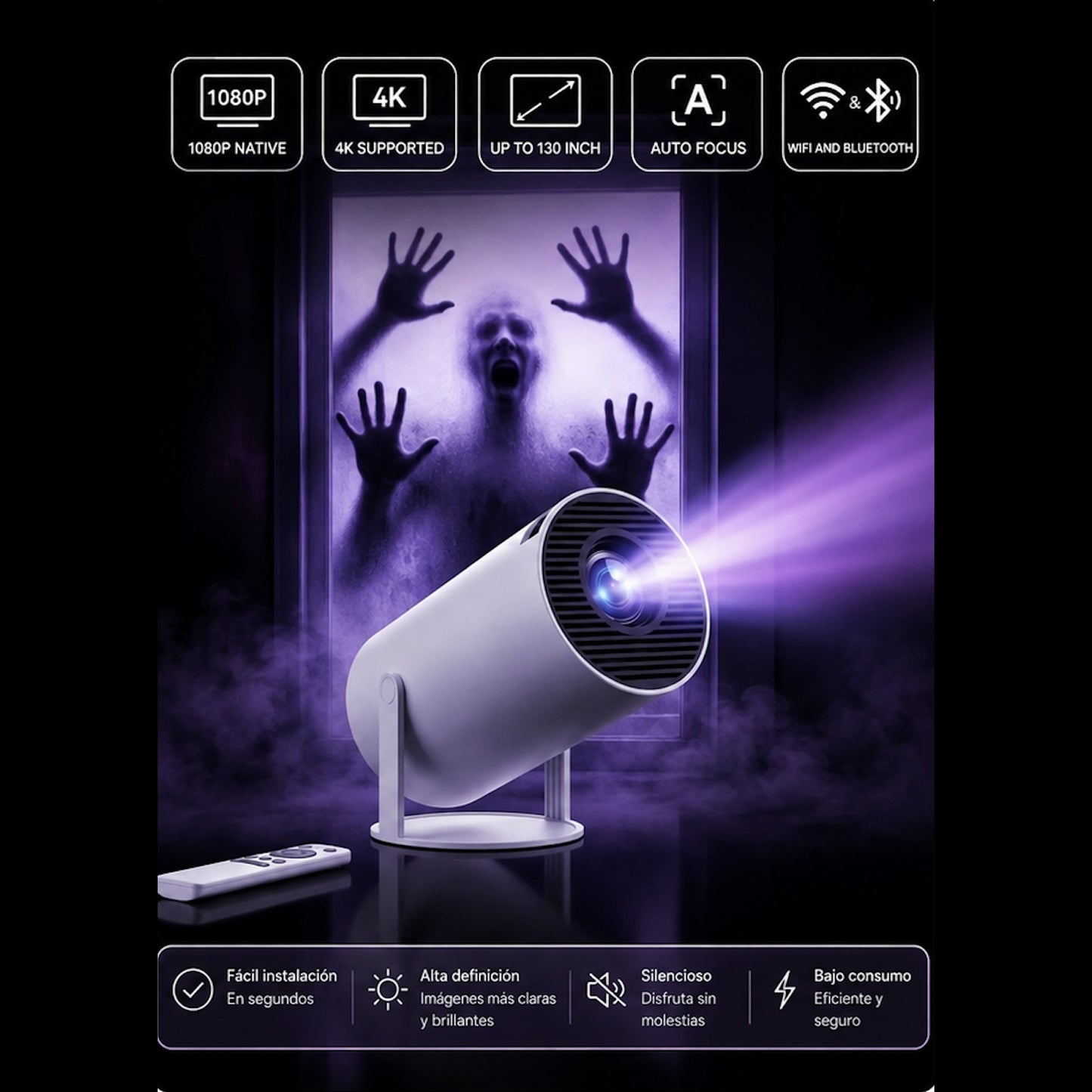 GhostBeam™ — Proyector de Halloween